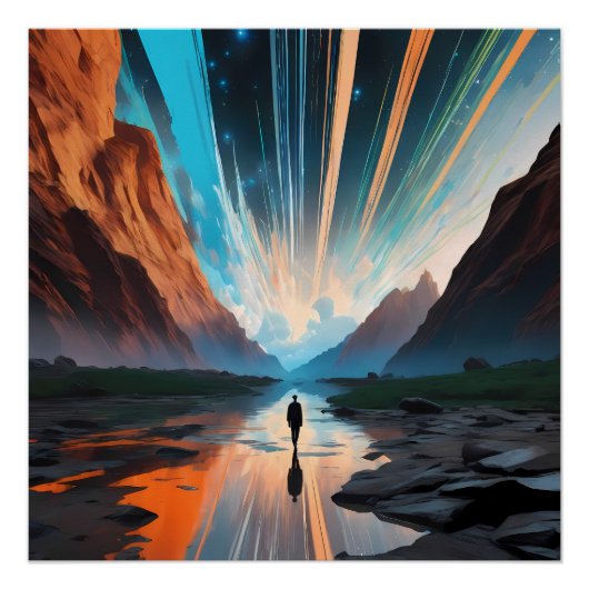 Unendlicher Horizont Poster (Vorderseite)