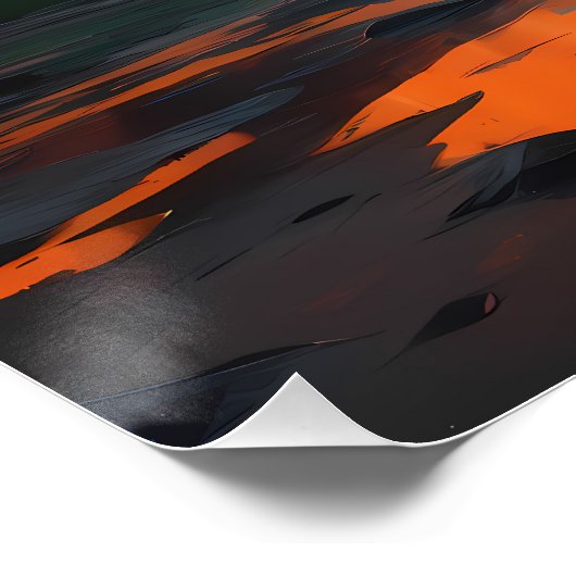 Unendlicher Horizont Poster (Ecke)