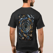 Unendlicher Illusionsstrudel T-Shirt (Rückseite)