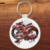 Unendlicher NebelSchlüsselanhänger Schlüsselanhänger (Vorderseite)