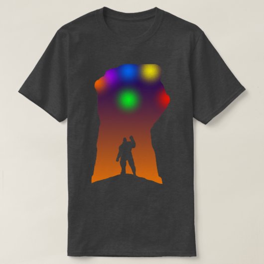 Unendlicher Power T-Shirt (Design vorne)