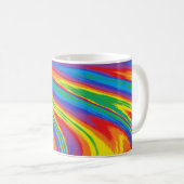 Unendlicher Regenbogen Kaffeetasse (VorderseiteRechts)
