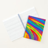 Unendlicher Regenbogen Notizblock (Innenseite)