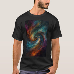 Unendlicher Vortex   Abstrakte Flow-T-Shirt T-Shirt