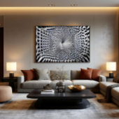 Unendlicher Wirbel Leinwanddruck