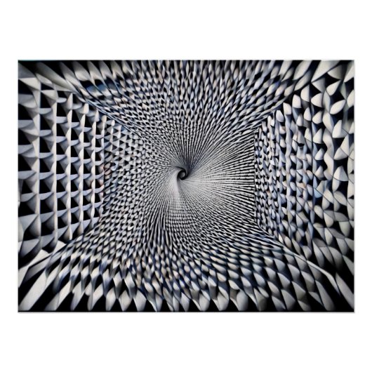 Unendlicher Wirbel Poster (Vorderseite)