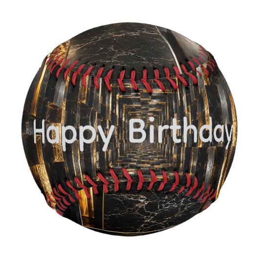 Unendlicher Würfeltunnel Baseball (Vorderseite)