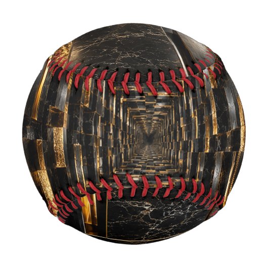 Unendlicher Würfeltunnel Baseball (Vorderseite)