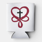 Unendliches Christliches Kreuz Dosenkühler (Vorderseite)