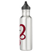 Unendliches Christliches Kreuz Edelstahlflasche (Rechts)