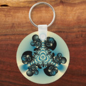 unendliches Fraktal Schlüsselanhänger (Vorderseite)