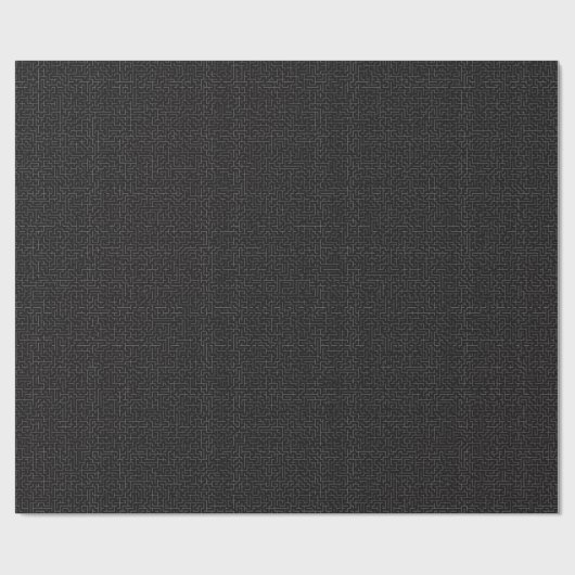 Unendliches Geschenkpapier - Klassisches dunkles P (Flach)