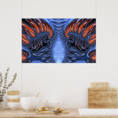 Unendliches Glas Poster (Küche)