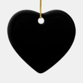 Unendliches Herz Keramikornament (Hinten)
