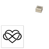 Unendliches Herz, Liebe für immer Gummistempel (Stempel)