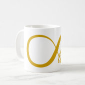 Unendliches Lernen Kaffeetasse (Vorderseite Links)