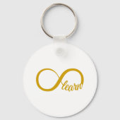 Unendliches Lernen Schlüsselanhänger (Rückseite)