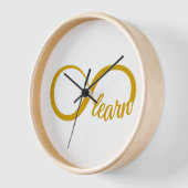 Unendliches Lernen Uhr (Winkel)