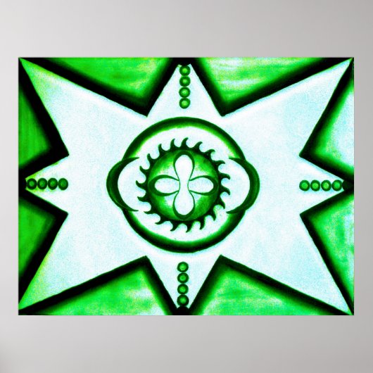 unendliches Licht Poster (Vorne)