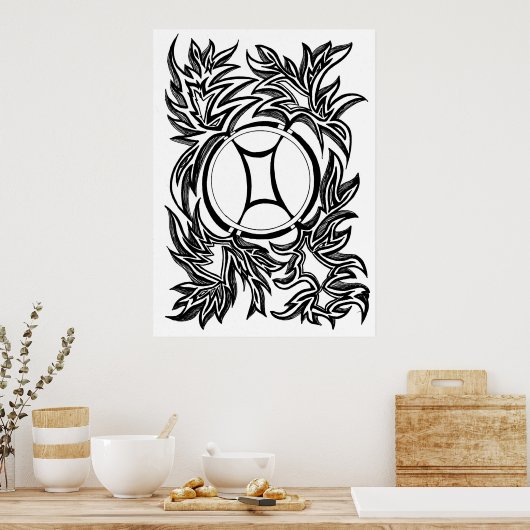 Unendliches Spektrum Poster (Küche)