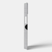 Unendliches Symbol auf Imitaten Metalltextur von S Case-Mate iPhone Hülle (Rückseite / Rechts)