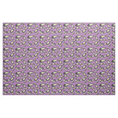 Unendliches Symbol - Gelb, Schwarz, Lavendel Stoff (Fat Quarter (45,7 x 55,9 cm))