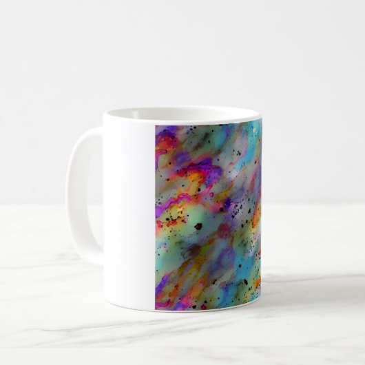 Unendliches Universum Kaffeetasse (Vorderseite Links)