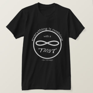 Unendlichkeit Alles Nichts Schwarzer T - Shirt