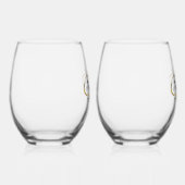 Unendlichkeit Dragonfly Weinglas Ohne Stiel (Rechts)