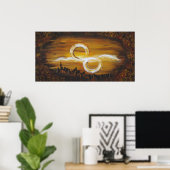 Unendlichkeit - Druck Poster (Heimbüro)