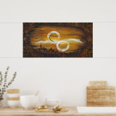 Unendlichkeit - Druck Poster (Küche)