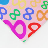 Unendlichkeit Fleecedecke (Ecke)