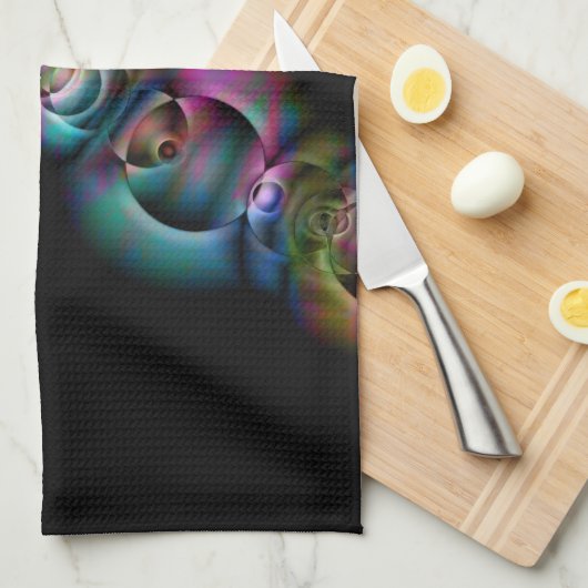 Unendlichkeit Geschirrtuch (Viertel Falte)