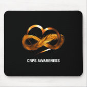 Unendlichkeit Herzrhythmusstörung Mousepad (Vorne)