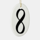 Unendlichkeit Keramikornament (Rechts)