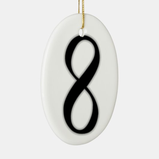 Unendlichkeit Keramikornament (Rechts)