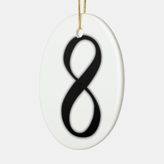 Unendlichkeit Keramikornament (Links)