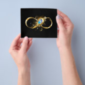 Unendlichkeit mit Golden Peacock Feather Flyer (Gruppe)