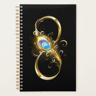 Unendlichkeit mit Golden Peacock Feather Planer