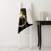 Unendlichkeit mit Golden Peacock Feather Sherpadecke (Beispiel)