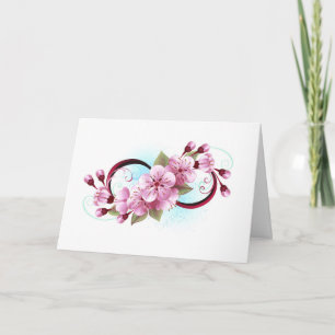 Unendlichkeit mit Kirschblüten