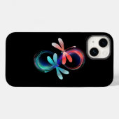 Unendlichkeit mit leuchtenden Libellen Case-Mate iPhone Hülle (Rückseite (Horizontal))