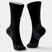 Unendlichkeit mit leuchtenden Libellen Socken (Gewinkelt)