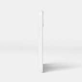 Unendlichkeit mit Lila Feder iPhone Hülle (Rechte Seite)