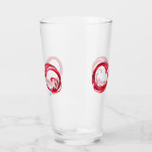 Unendlichkeit mit Rotwein Glas (Links)