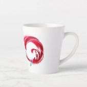 Unendlichkeit mit Rotwein Milchtasse (Rechts)