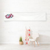 Unendlichkeit mit Sakura Blossom-Blume Banner (Insitu)