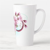 Unendlichkeit mit Sakura Blossom-Blume Milchtasse (Rechts)
