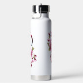 Unendlichkeit mit Sakura Blossom-Blume Trinkflasche (rechts)