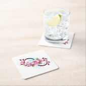 Unendlichkeit mit Sakura Blossom-Blume Untersetzer (Vor Ort)